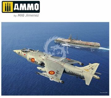 Harrier AV-8S MATADOR Spanish, American, British versions Ammo by Mig Jimenez 8505 skala 1/48
