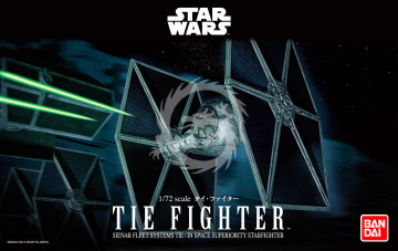 Tie Fighter Bandai skala 1/72 Star Wars