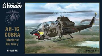 AH-1G Cobra 'Marines/US Navy' Hi-Tech Kit Special Hobby SH32086 skala 1/32
