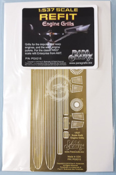 PGX215 Refit Enterprise Engine Grills 1/537 Paragrafix