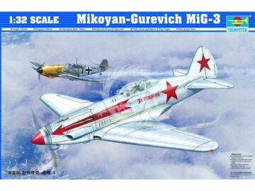 Mikoyan-Gurevich MiG-3 Trumpeter 02230 skala 1/32