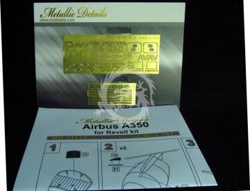 Detailing set Airbus A350 Metallic Details MD14419 skala 1/144