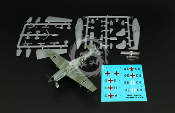  Messerschmitt Me-309 V-1/V-2 Brengun BRP144015 skala 1/144