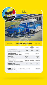 STARTER KIT Gordini Racing Set Heller 52328 skala 1/24