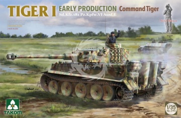 PRZEDSPRZEDAŻ - SD. KFZ. 181 PZ.KPFW. VI AUSF.E TIGER I COMMAND TIGER MICHAEL WITTMAN - Takom 2195 skala 1/35