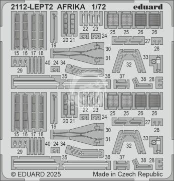  AFRIKA DUAL COMBO EDUARD-LIMITED - Eduard 2112 skala 1/72