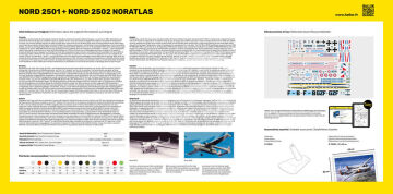 Nord 2501 + Nord 2502 Noratlas Starter Kit - Heller 55374 skala 1/72