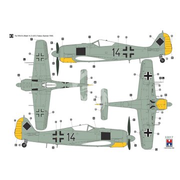 Focke-Wulf Fw 190 A-5/A-6 Nachtjager - Hobby 2000 H2K32017  skala 1/32