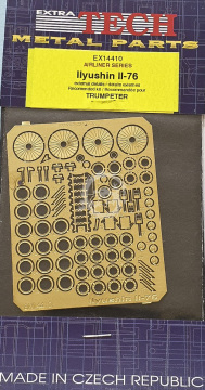 Iljyushin Il-76 skala 1/144 - zestaw detali EX14410