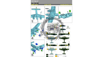 MDR14471 Metallic Details Model samolotu Henschel Hs 129 B-2 w skali 1/144, drukowany w 3D