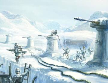 Battle of Hoth Resin Model Kit JPG Productions 1/144