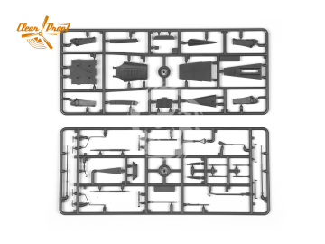 Model plastikowy XA2D-1 Skyshark, Clear Prop Models, CP4802, skala 1/48