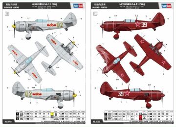 Soviet La-11 Fang HobbyBoss 81760 skala 1/48