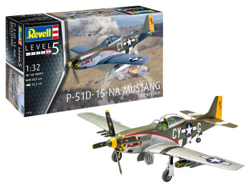 P-51D Mustang late Version Revell 03838 skala 1/32