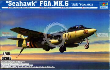 Seahawk FGA Mk.6 Trumpeter 02826 skala 1/48