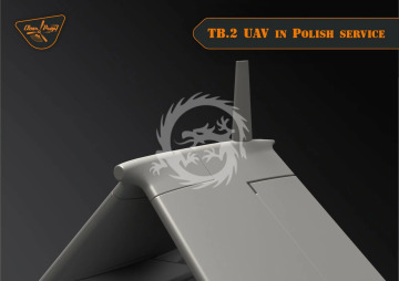 TB.2 UAV in Polish service - Clear Prop! CP72037 skala 1/72