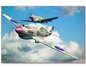 Curtiss P-40B Warhawk (Tomahawk IIA) Trumpeter  02807  1/48