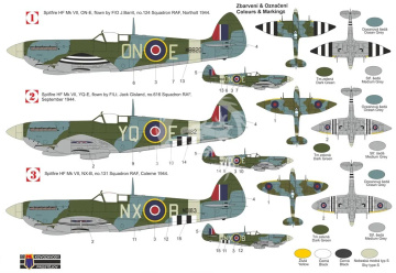 Supermarine Spitfire HF.VII Kovozávody Prostějov KPM0478 skala 1/72