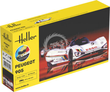 STARTER KIT Peugeot 905 -  Heller 56110 skala 1/43