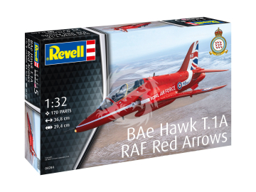  BAe Hawk T.1A Royal Air Force Red Arrows Revell 04284 skala 1/32