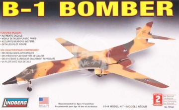 B-1 Bomber - Lindberg 70544 skala 1/144