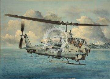 PRZEDSPRZEDAZ -  AH-1W Super Cobra (Turned Exhaust) - Trumpeter 05117 skala 1/35