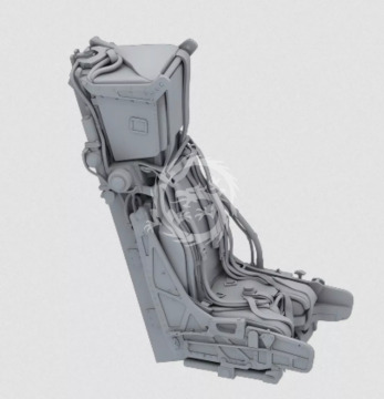  Mirage 2000 C 3D RESIN PRINTS OF ENGINES AND SEATS - Toucan Model TC3D011 skala 1/32