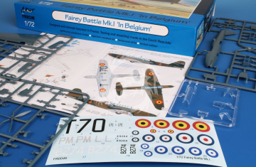 Fairey Battle Mk.I 'In Belgium' -  Azur FR046 skala 1/72