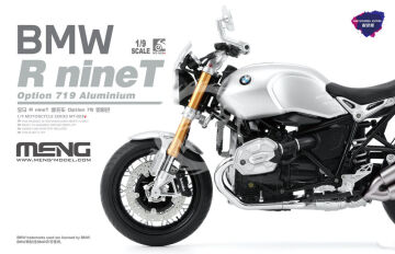 PRZEDSPRZEDAZ - BMW R nineT Option 719 Aluminium (Pre-colored Edition) - MENG-Model MT-003v skala 1/9