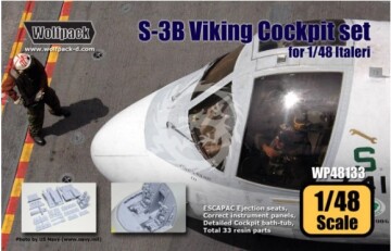 S-3B Viking Cockpit Set for Italeri - Wolfpack WP48133 skala 1/48