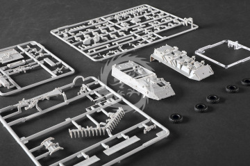 M1132 Stryker Engineer Squad Vehicle w/SMP&AMP - Trumpeter 07427 skala 1/72 