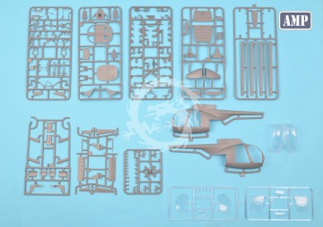 Hughes OH-6 Cayuse Profi Pack  - AMP 32005 skala 1/32