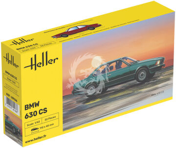  BMW 630 CS - Heller 80166 skala 1/43