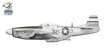 P-51D Mustang™ Very Long Range - Arma Hobby 70073 skala 1/72
