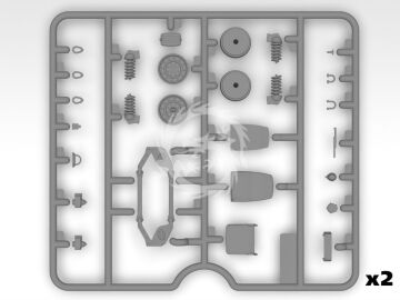 M1025A2 Hummer Armament Carrier - ICM 35437 skala 1/35