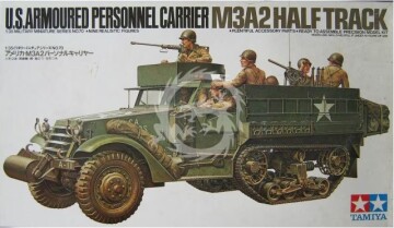 PRZEDSPRZEDAZ - U.S. Armoured Personnel Carrier M3A2 Half Track - Tamiya 35070 skala 1/35