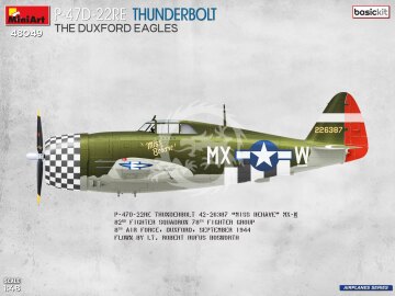 P-47D-22RE Thunderbolt. Orły z Duxford. – Miniart 48049 skala 1:48