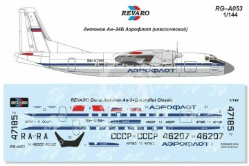 RG-А053 An-24B Aeroflot Clas for Amodel and Eastern Express