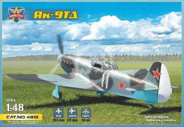 Jak-9TD Yakovlev Yak-9TD ModelSvit 4812 skala 1/48