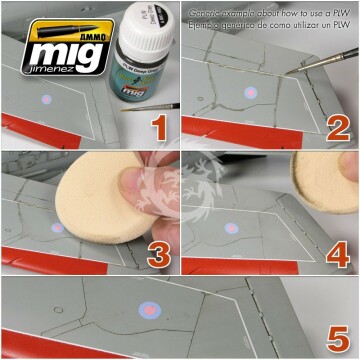 Weathering Set (3x 35ml) Niemieckie myśliwce i bombowce German Early Fighters & Bombers  Ammo by Mig Jimenez Amig 7414