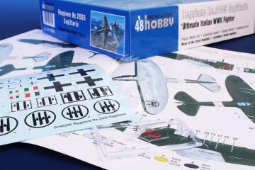 Model plastikowy Reggiane Reggiane Re.2005 Sagittario Special Hobby SH48206 skala 1/48