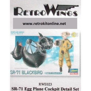 RWE023 SR-71 Blackbird Cockpit Detail Set RetrokiT