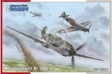 Bf 109E-3 Special Hobby SH72443 skala 1/72