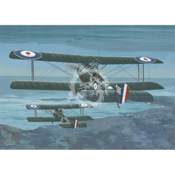 Sopwith 1 1/2 Strutter Comic Fighter Roden 637 skala 1/32