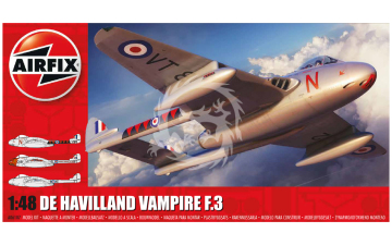 PROMOCYJNA CENA - De Havilland Vampire F.3 Airfix A06107 skala 1/48