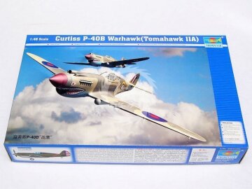 Curtiss P-40B Warhawk (Tomahawk IIA) Trumpeter  02807  1/48