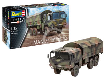 Ciężarówka MAN 7t Milgl - Revell 03291 skala 1/35