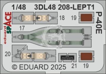 P-40E SPACE - EDUARD 3DL48208 skala 1/48