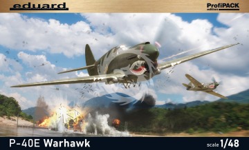 PRZEDSPRZEDAZ - P-40E Warhawk EDUARD-PROFIPACK - Eduard 82241 skala 1/48