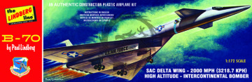 Bombowiec B-70 Bomber - Lindberg 413 skala 1/180